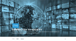 Desktop Screenshot of connectedtvsociety.org